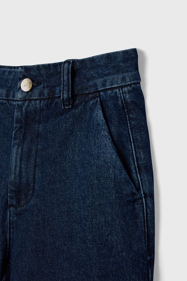 Cepli Denim Şort - 8