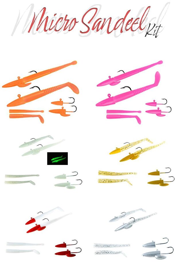 Micro Sandeel Kit 65mm LRF Silikonu - 1