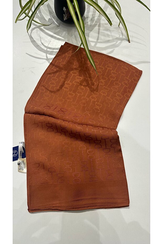 Eșarfă din bumbac lyocell - 1