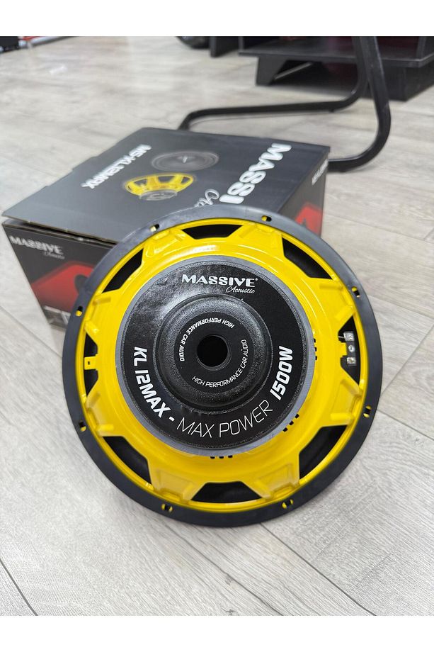 Ms-kl12max 30 Cm Subwoofer Bas Bufır 1500wat-400w Rms Maximum Power - 7