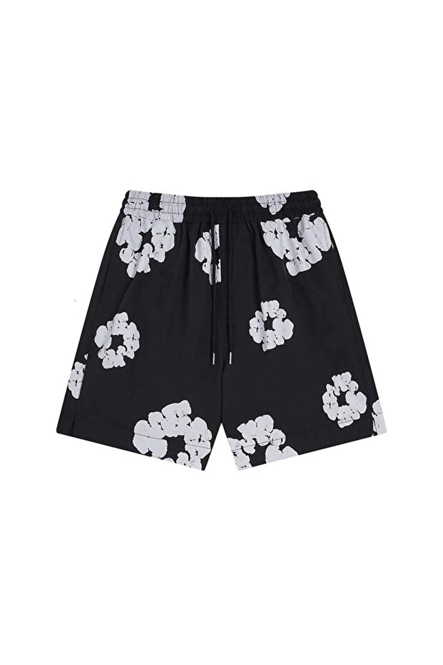 Trend Printed Unisex Oversize Shorts