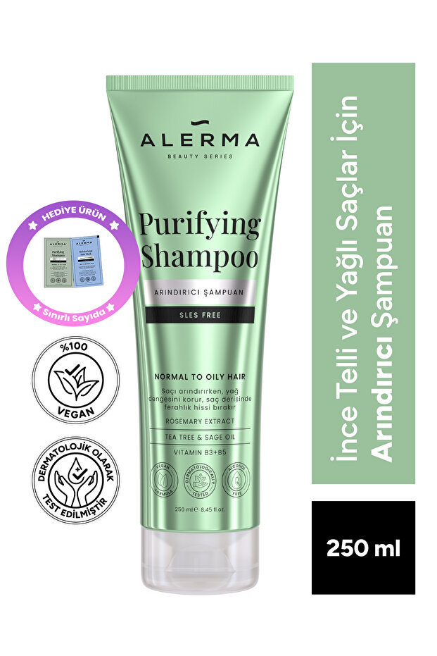 Purifying Sulfate-Free Shampoo for Fine and Oily Hair 250 ml