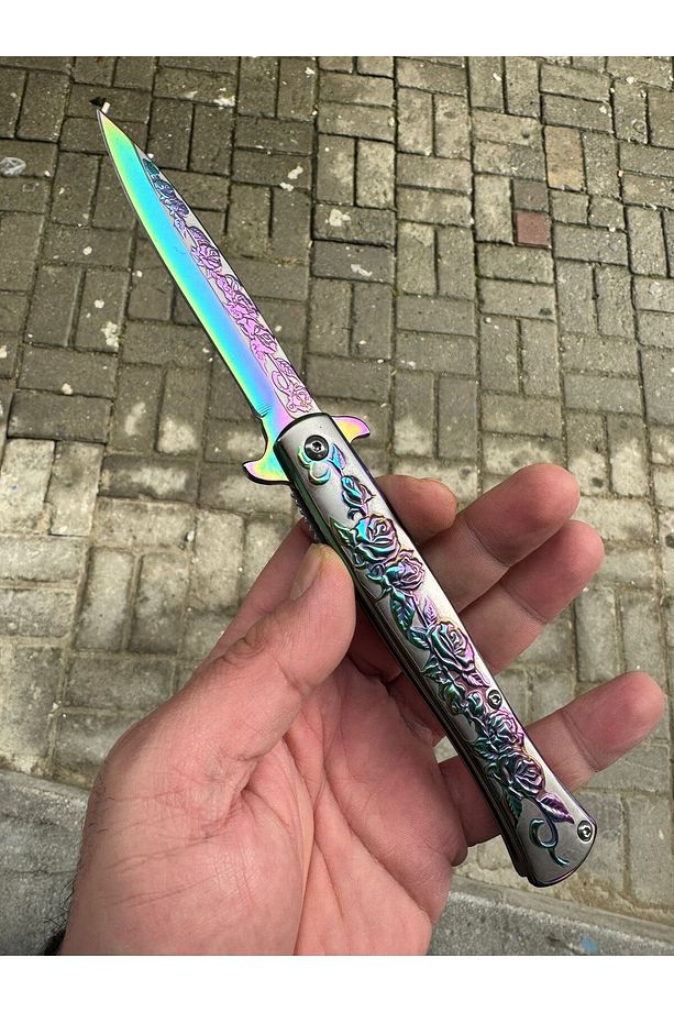 Kamuflajlı Çelik K3l3b3kk Çakı - 1