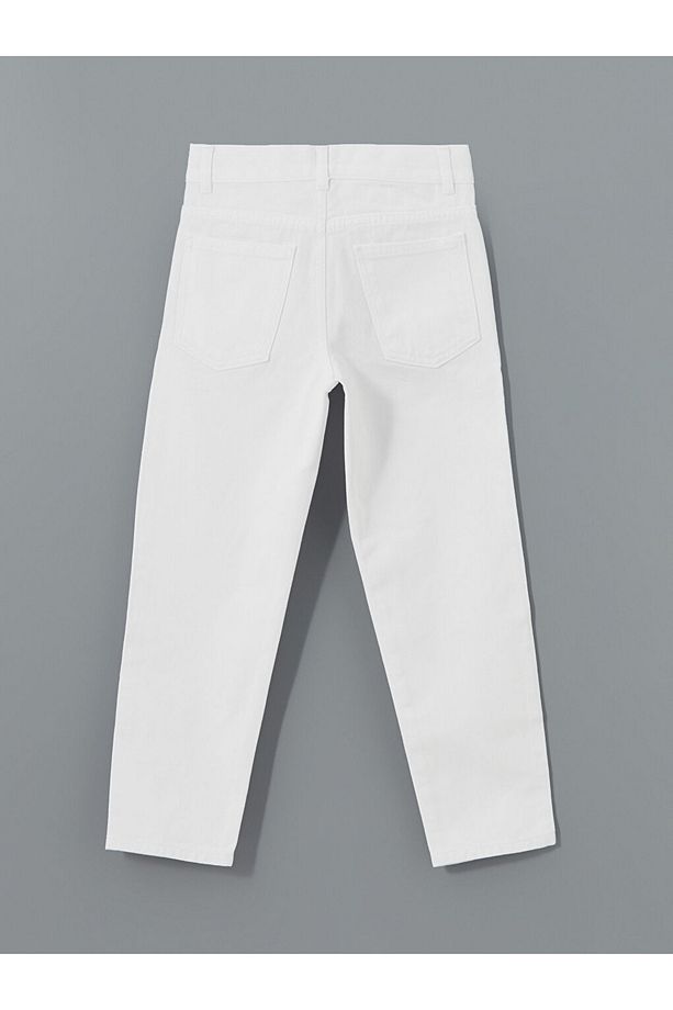 LCW Erkek Çocuk Jean Beli Ayarlanabilir Lastikli Pantolon - 3