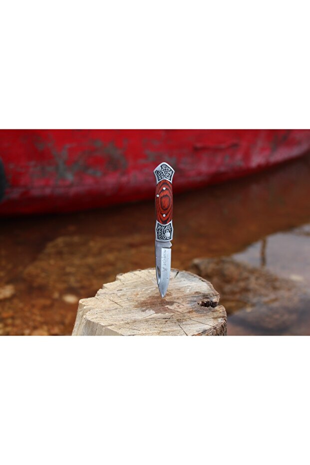 Çakı Ahşap Saplı Mini Bıçak - 3