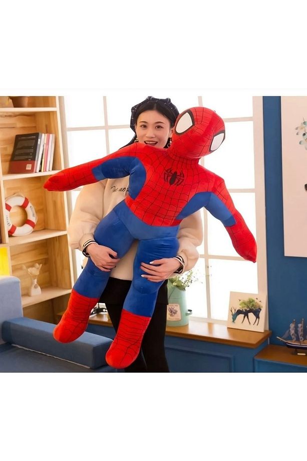 Polly Toys Spidırmen Peluş Oyuncak Pamuk Kumaşa Yumuşak Dokuya Sahiptir Ürün 70 Cm Dir - 2