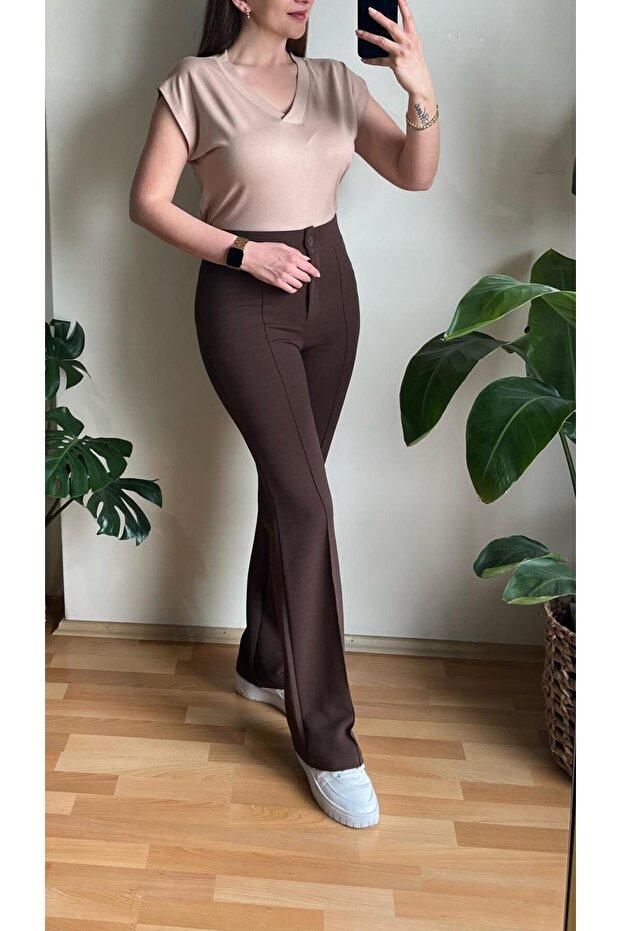 V YAKA BASİC TİŞÖRT - 1