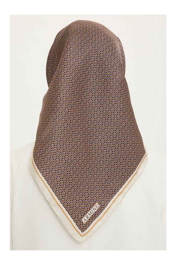 Saf İpek Eşarp 8733D (Twill İpek)- 03 - 4