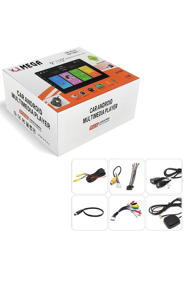 MEGA VM-1001 Tablet Multimedya Android 10.1 İnç 2+32GB Carplay Mirrorlink - 3
