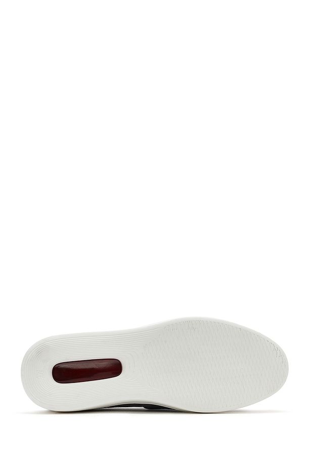 Erkek Gri Kalın Tabanlı Süet Deri Casual Loafer 25SFD740910 - 4