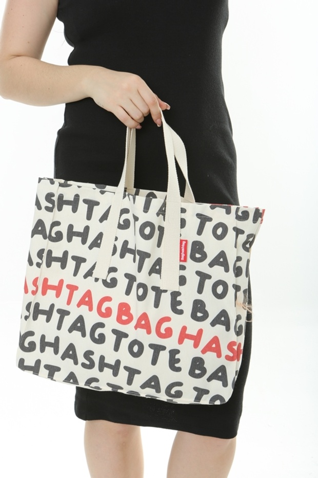 Tote Baskılı Bez Çanta - 5