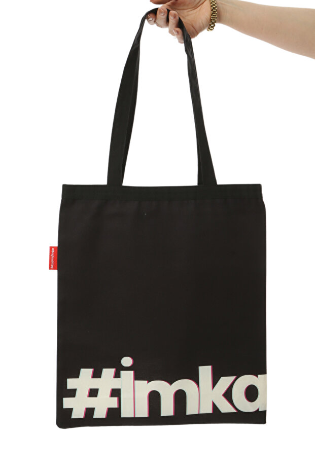 İmpossible Baskılı Bez Çanta - 2