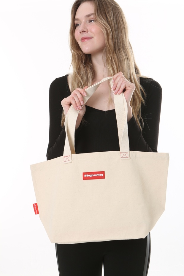 Kanvas Tote Çanta - 7