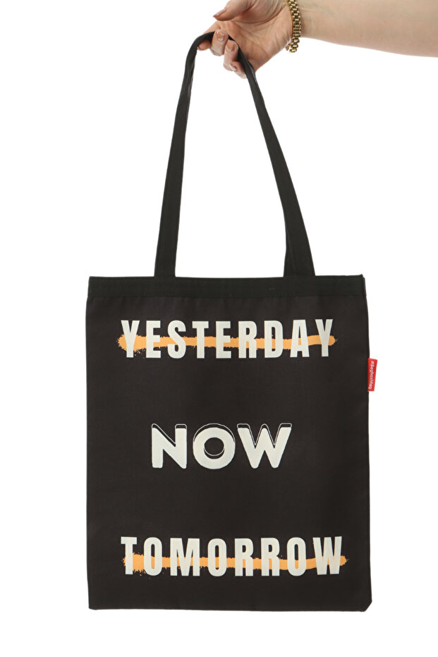 Now Baskılı Bez Çanta - 5