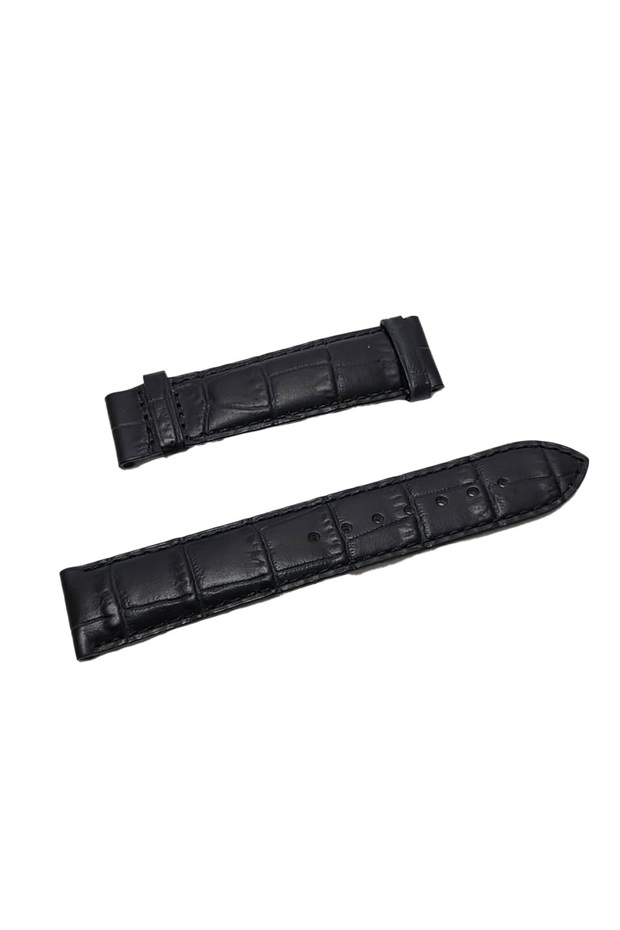 Tissot Compatible Croco Print Leather Watch Band 19mm