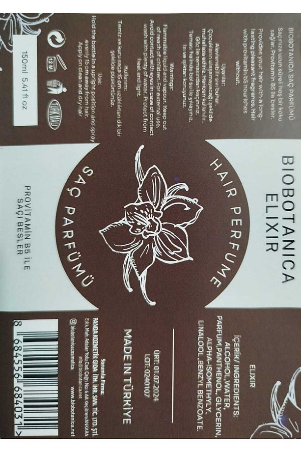 Elixir 150 ml Saç Parfümü - 5