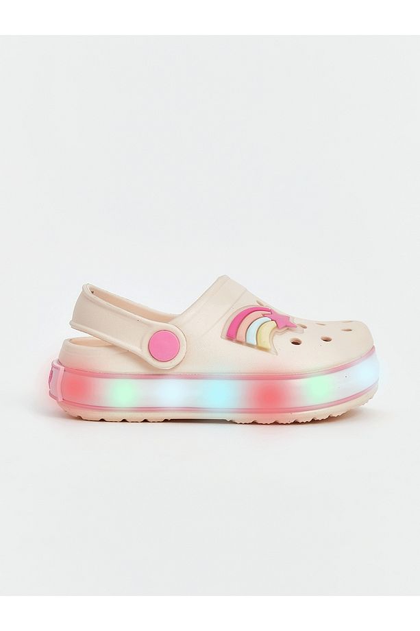 LCW STEPS Baskılı Kız Bebek Plaj Sandaleti - 2