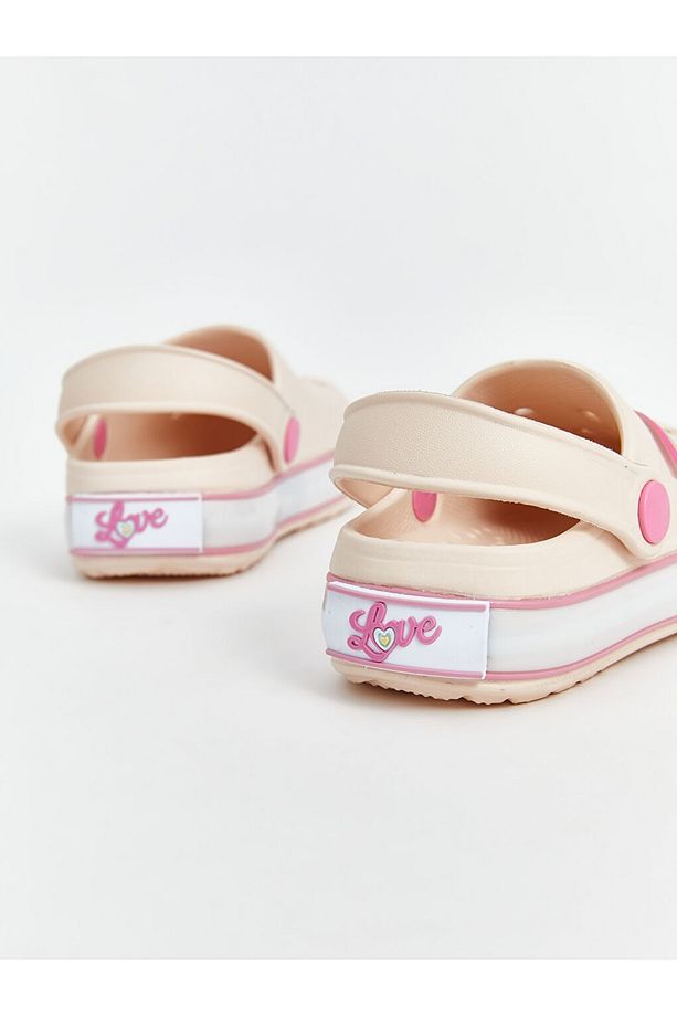 LCW STEPS Baskılı Kız Bebek Plaj Sandaleti - 5