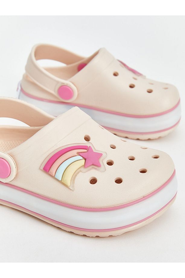 LCW STEPS Baskılı Kız Bebek Plaj Sandaleti - 4