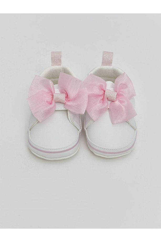 LCW STEPS Barbi Nakışlı Kız Bebek Yürüme Öncesi Ayakkabı - 3