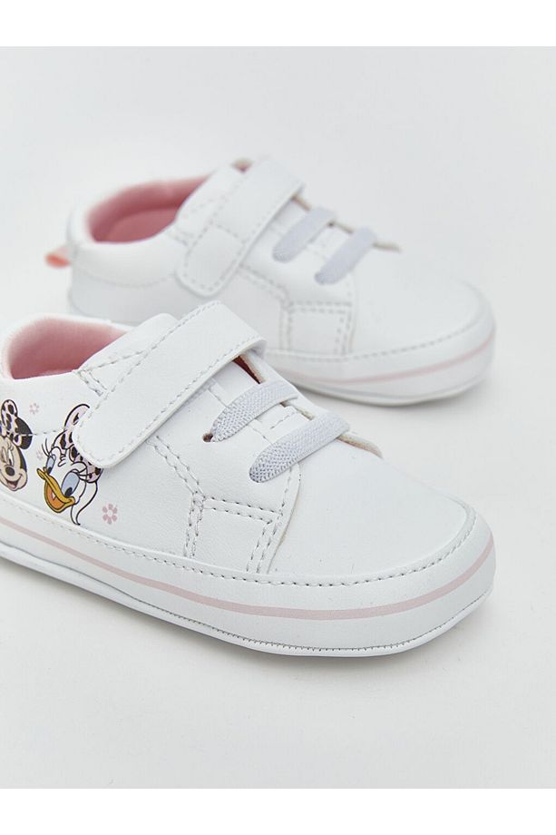 LCW STEPS Minnie Mouse Baskılı Kız Bebek Yürüme Öncesi Spor Ayakkabı - 3