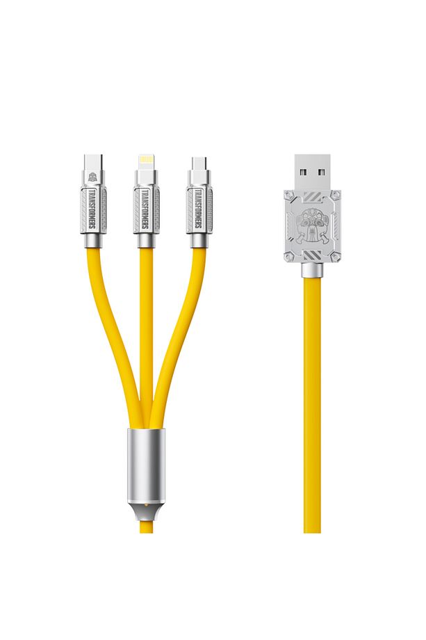TF-A03 3'ü 1 Arada Hızlı Şarj Data Kablo - 1