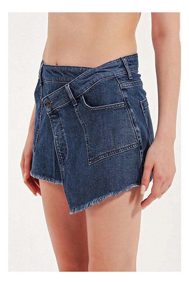 TASARIM DENİM ETEK - 6