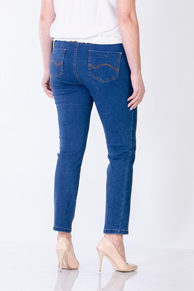 5 Cep Denim Pantolon - 6