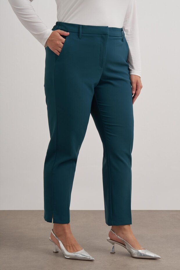 Cepli Yüksek Bel Pantolon - 5