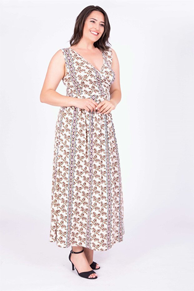 Rochie lungă fără mâneci - 2