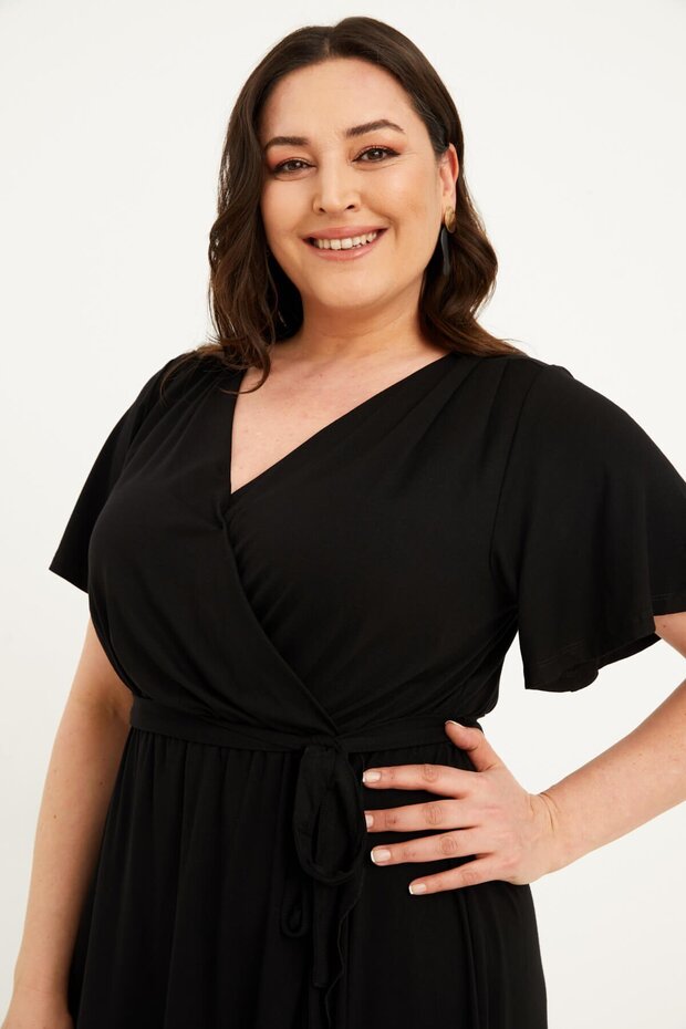 Anvelop Penye Elbise - 5