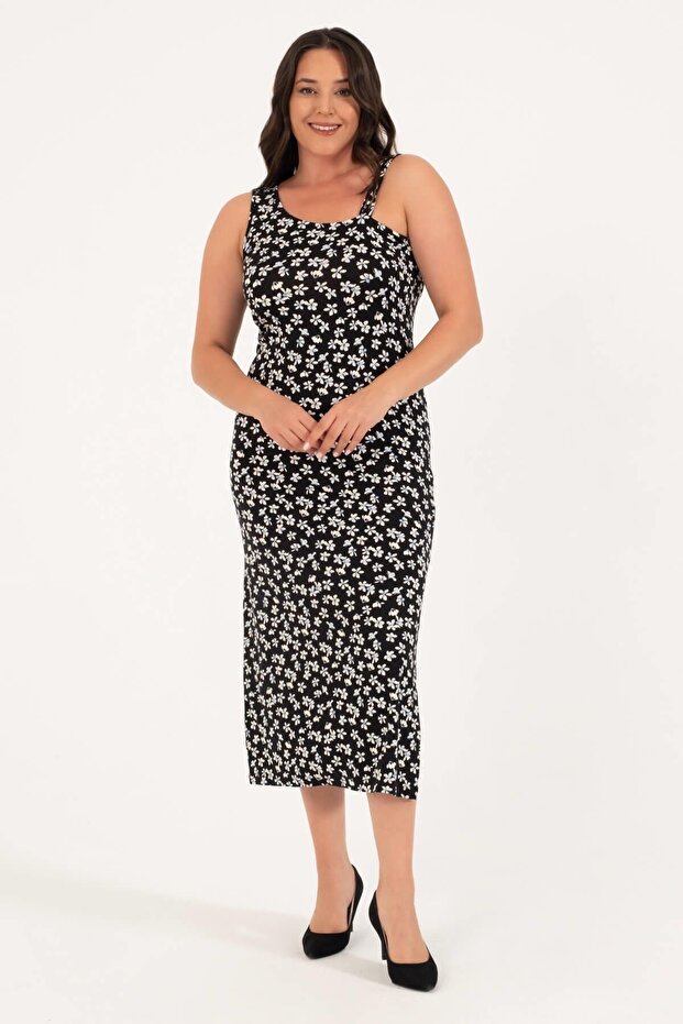 Tek Omuz Askılı Elbise - 5