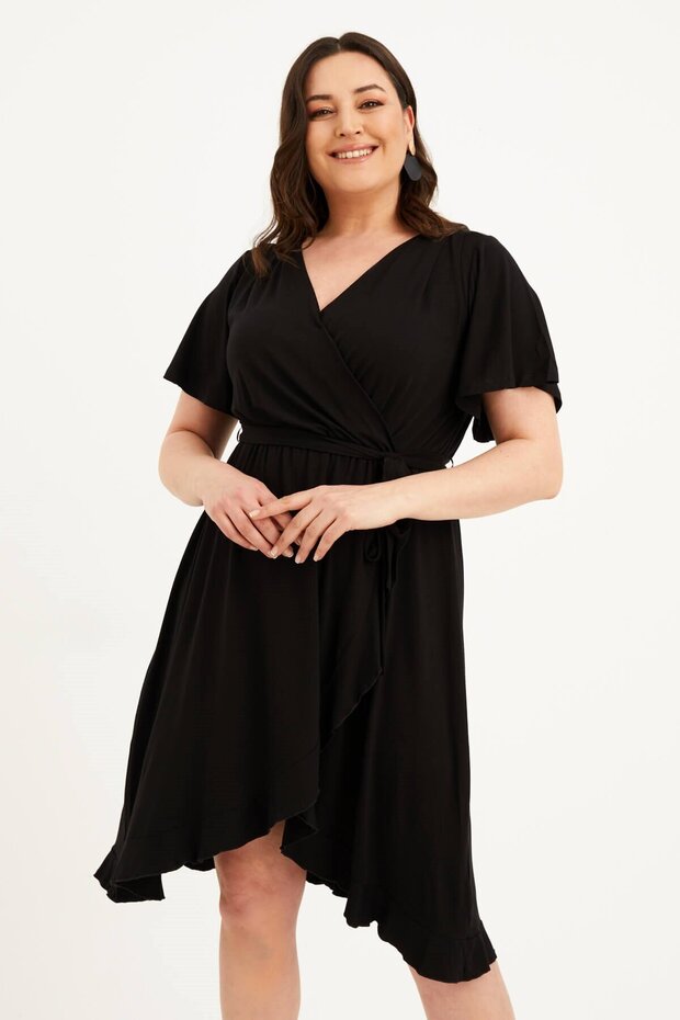 Anvelop Penye Elbise - 3