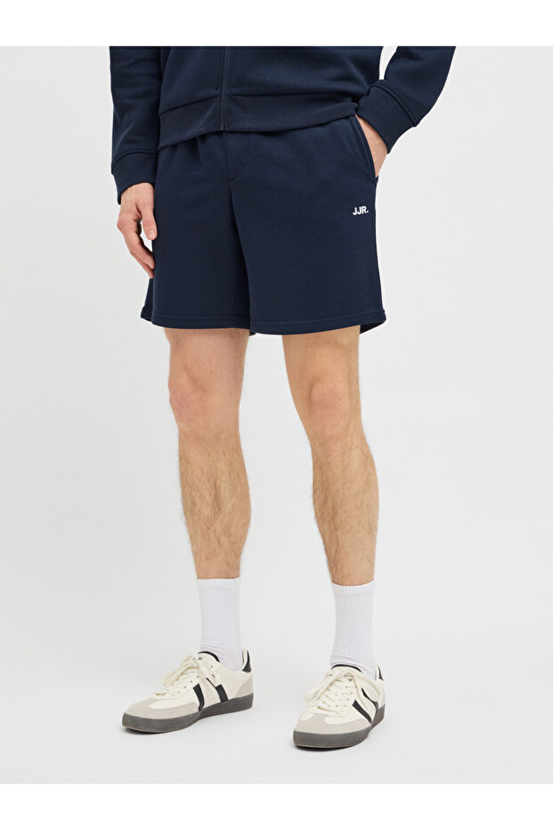 شورت سادة متوسط الارتفاع بقصّة عادية - 1