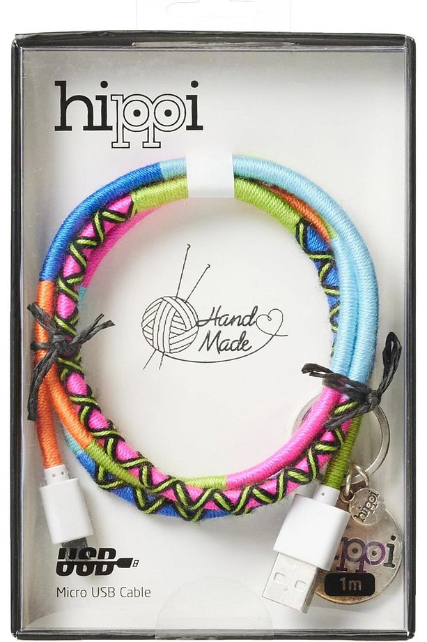 mrtshop Melody Micro USB Yüksek Hızlı El Örgüsü Şarj ve Data Kablosu 1m Sphere 529847 - 1