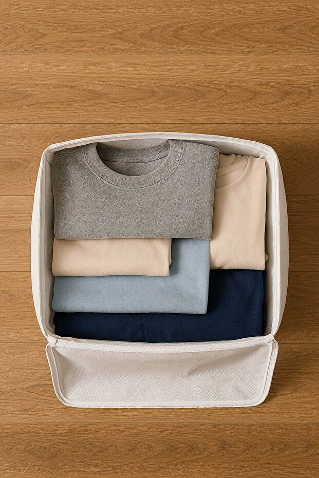 3-Piece Giant Size, Large Size, Mini Size Scrap Set Practical and Stylish Storage, Functional Solution - 4