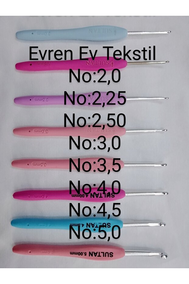 EVREN EV TEKSTİL ELASTİK SAPLI TIĞ SETİ 8 ADET - 3