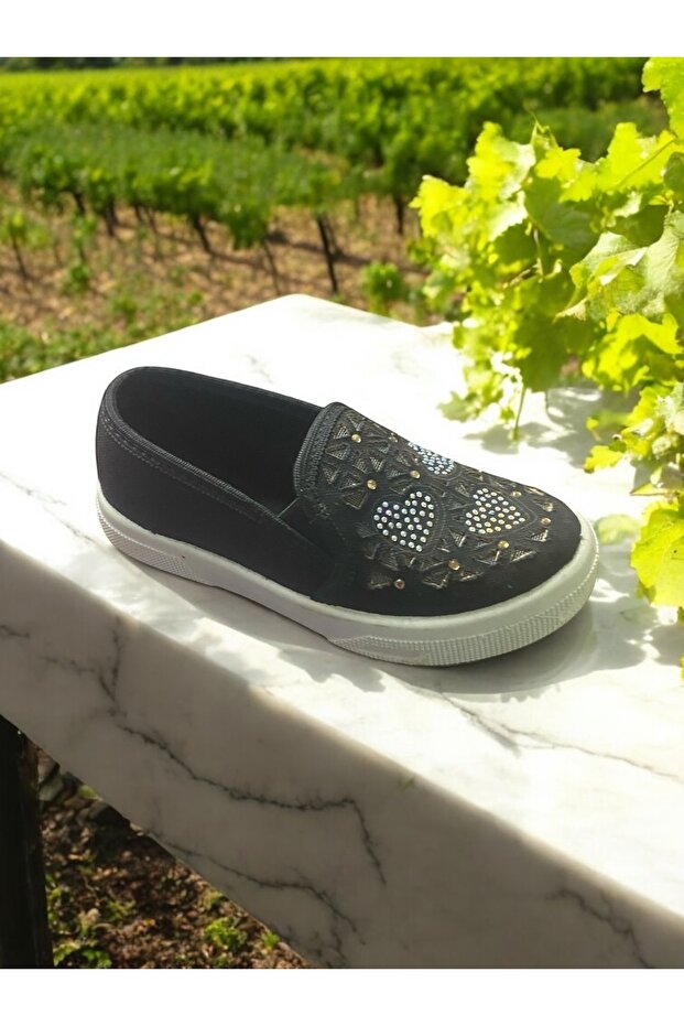 Konay 381 Linen Girls Shoes