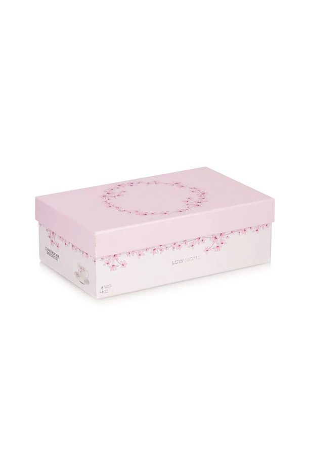 LCW HOME Pembe Çiçekli 2 Kişilik Porselen Kahve Fincan Takımı 90 Ml T T - 5