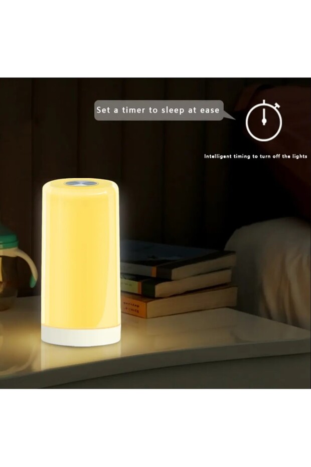 Touch Control Table Lamp Smart RGB LED APP Control, adjustable brightness USB Powered - 4