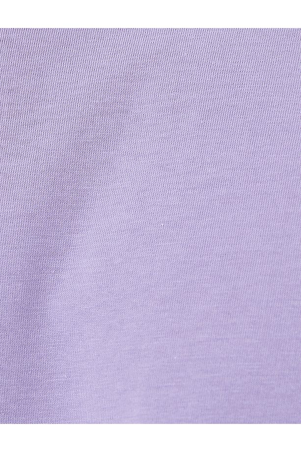Basic Tişört Kısa Kollu Bisiklet Yaka Regular Fit Pamuklu - 6