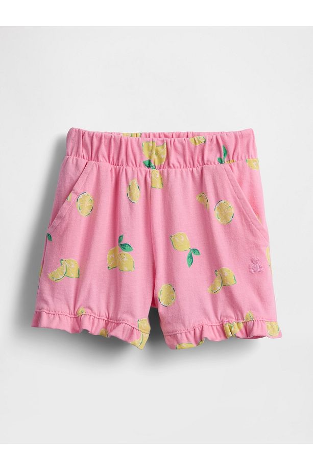 Kız Bebek Pembe Mix & Match Ruffle Şort - 1