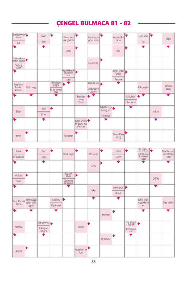 Maxi Çengel Bulmaca 015 - 4