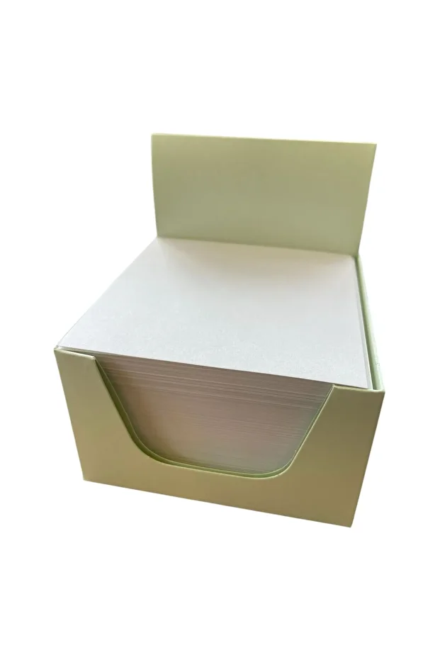 8 X 8 Cm Küp Not Kağıdı / Bloknot * Açık Yeşil - 2