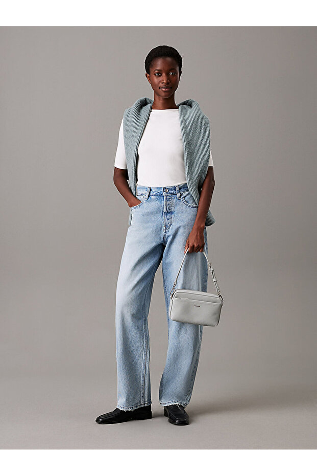 Kadın Gri Çapraz Çanta - 2