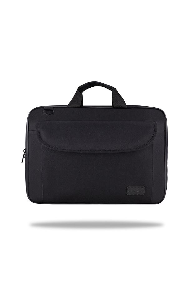 C100 15.6 Inç Uyumlulaptop , Notebook El Çantası-siyah - 1