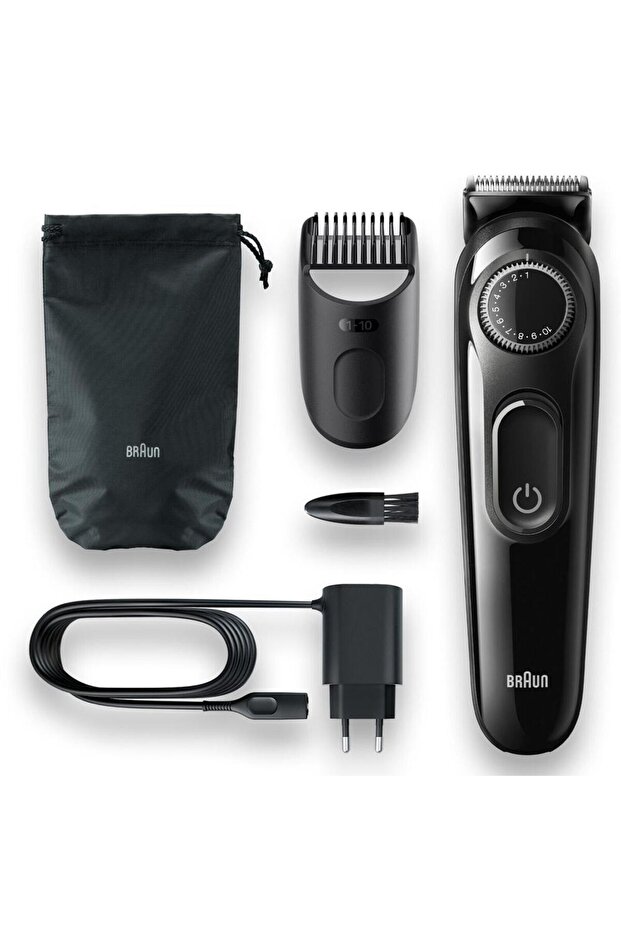 Braun BT3300 beard trimmer with battery 20 lengths - 2