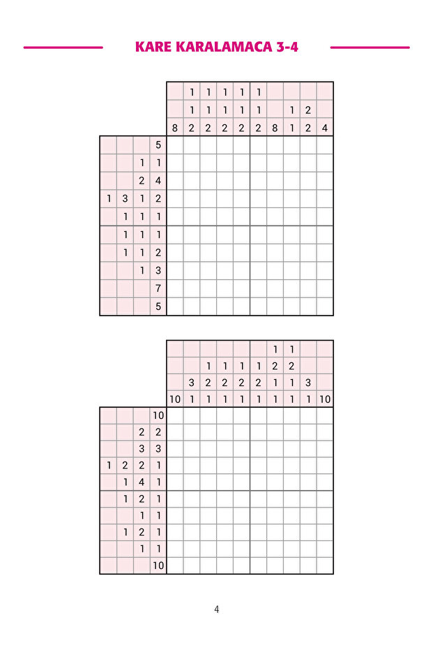 Maxi Kare Karalamaca Set-3 - 4