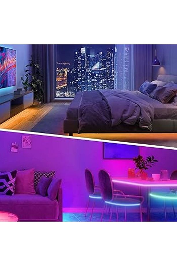 5metre 240 LED/m şerit Led Mavi hortum kendinden yapışkanlı güçlü yüksek performans SMD2835 12V DC I - 5