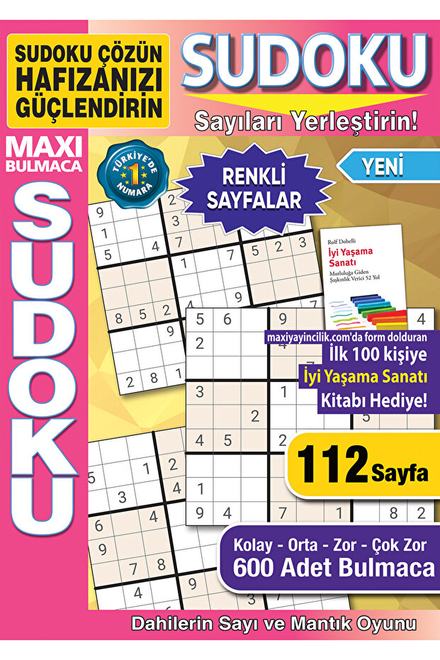 Maxi Bulmaca Sudoku 021 - 1
